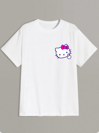 Menace Kitty Tee