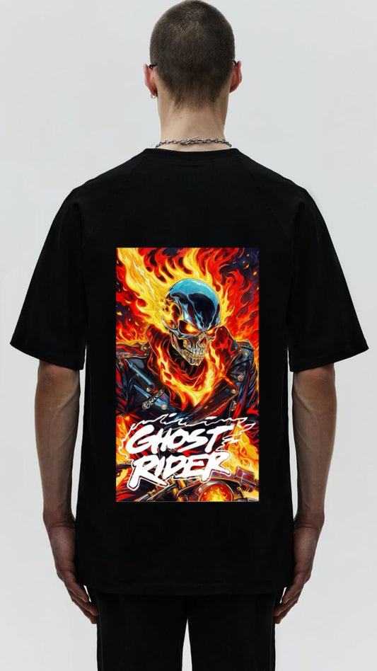 Ghost Rider 1 Graphic Tee – Ignite the Inferno